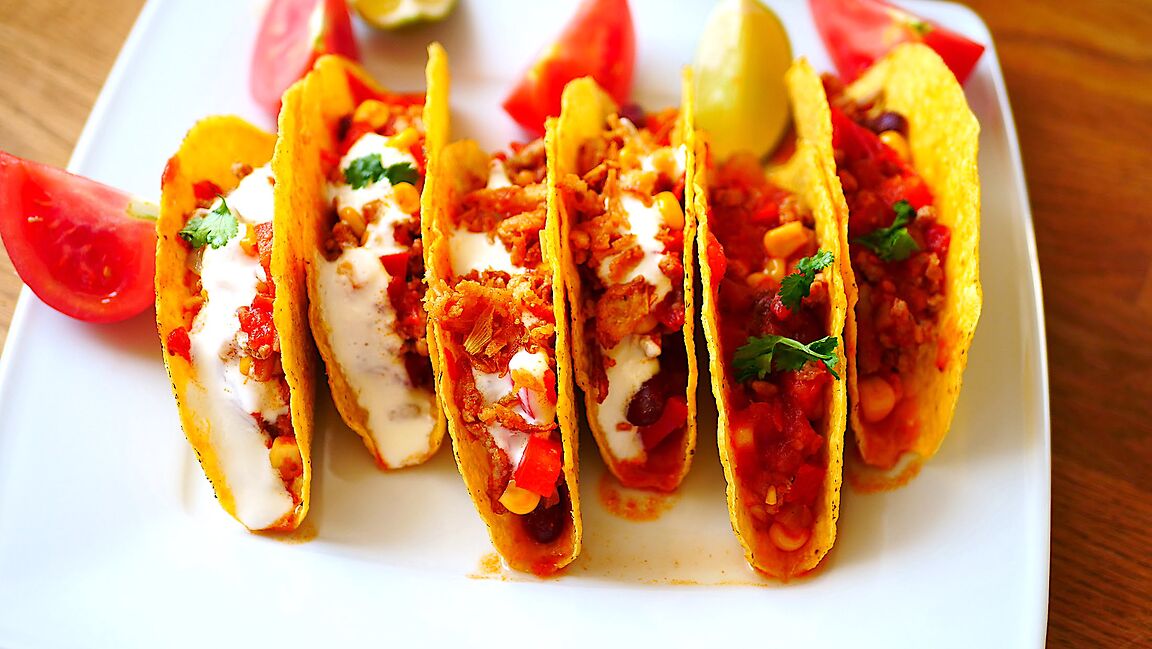 Meksykańskie Tacos z Wieprzowiną